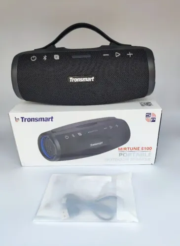 Caixa De Som Portátil Tronsmart Mirtune S100 50w Ipx7 Bt5.3