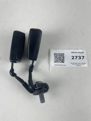 Engate Duplo Cinto Traseiro Vw Up 2014 15 16 À 2021 Original
