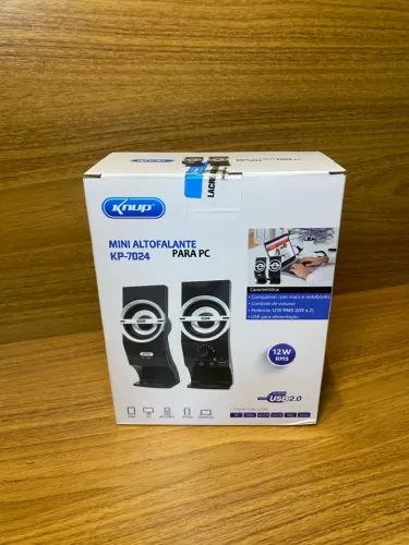 Caixa de som Knup KP-7024 NOVA