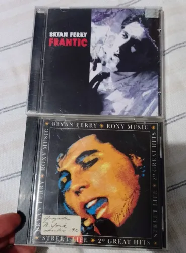 CDs Bryan Ferry e Roxy Music