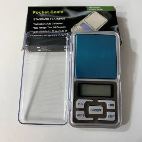 Mini balança digital de bolsa de 1g a 200g