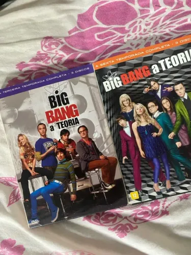 BOX Temporada 3 e 6 COMPLETAS da série The Big Bang Theory