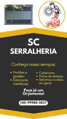 Serralheria e estruturas metálicas 