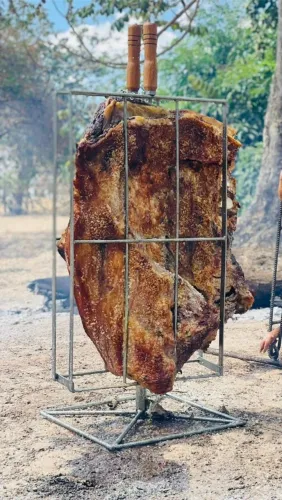 ESPETO PARA COSTELÃO, FOGO DE CHÃO, churrasqueira