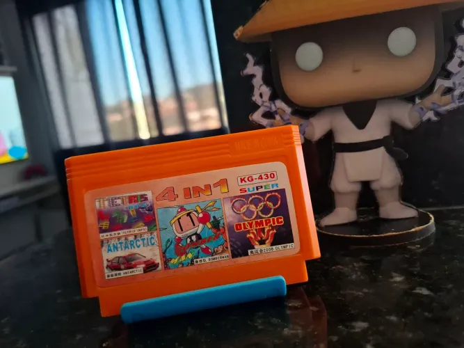 Cartucho 4 in 1 - 60 pinos - Clone Nes