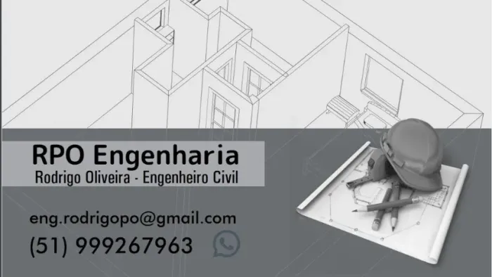 Engenheiro civil - Rodrigo Oliveira