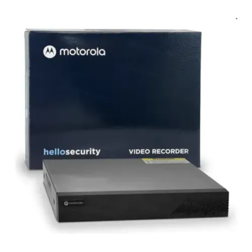 Gravador Digital DVR 08 Canais Full HD 1080P Motorola MTD081F0013 - Segurança Inteligente