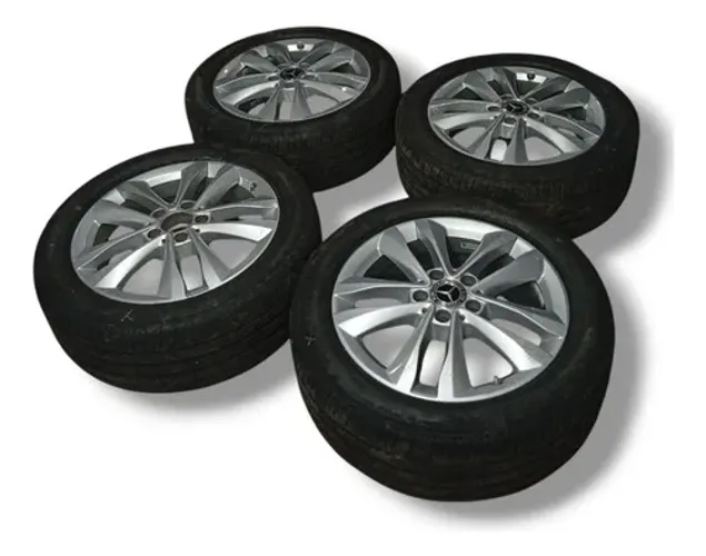 Jogo Roda Pneu Mercedes C200 Hybrid 1.5t 2019 Branco