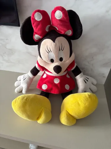 Minnie pelúcia original grande 50cm