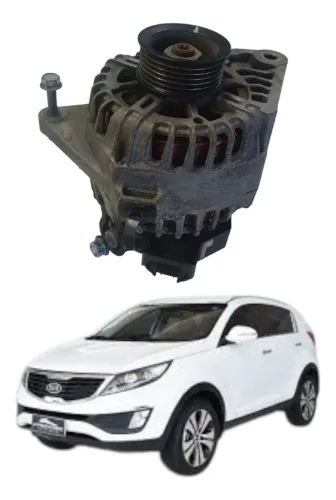Alternador Motor Kia Sportage Lx 2.0 16v 2011 2012 2013