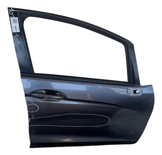 Porta Honda Fit 2016/17/18 Dianteira Direita Cinza Avariada
