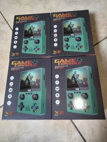 Console portatil X6 Novos a pronta entrega Tenho Branco é Preto