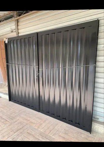 Portão Garagem Búzios Branco ou Preto