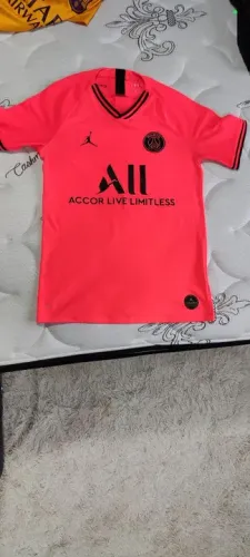 Camiseta PSG Jordan, Jogador - Tamanho M - Vermelha