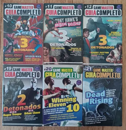 Coleção de Guias Completos Game Master - Detonados