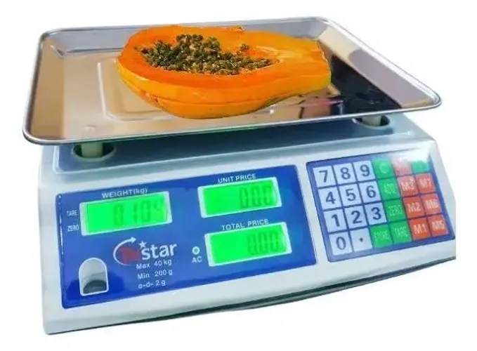 Balança Comercial Digital C Star 40 - 2g Até 40kg