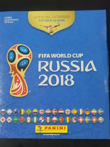 Álbum Copa do Mundo Fifa 2018 - Completo