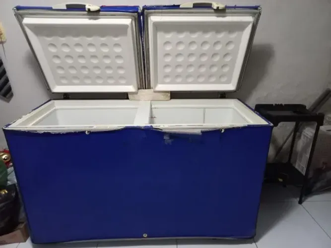 FREEZER USADO DUAS PORTAS ELETROLUZ NÃO ESTA FUNCIONANDO