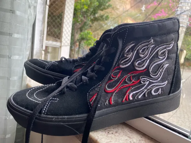 Tênis Vans Novo Sk8-Hi Flame 40