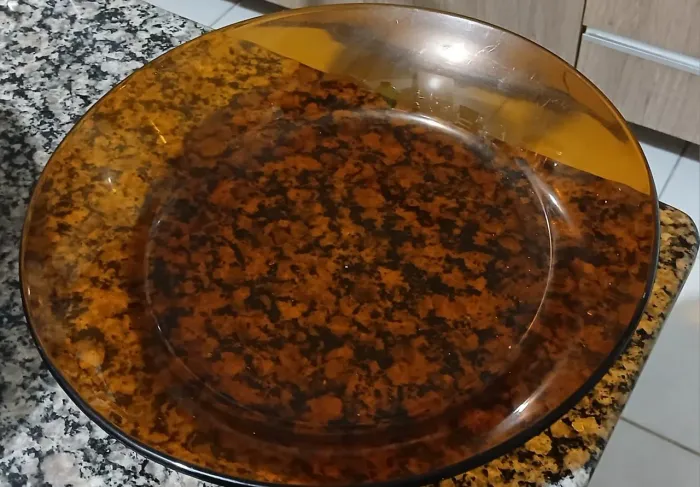 Prato de vidro Durarex