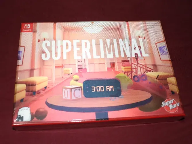 Jogo Superliminal - Edição de Colecionador Limitada - Super Rare Games - Nintendo Switch