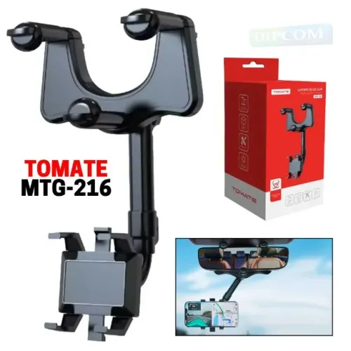 Suporte para Celular Retrovisor Interno Tomate MTG-216