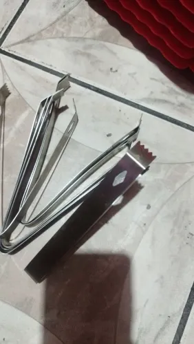 Pegador de Gelo/Açúcar em Aço Inox