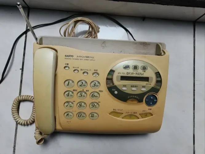 telefone fixo japones sanyo sfx-72cl