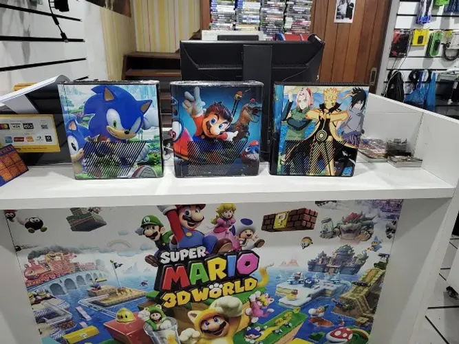 Xbox360 destravado modelo 2015  / inclui hd e jogos /loja JCGames