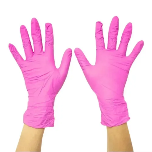 Luvas de Procedimento Rosa - Higiene e Proteção