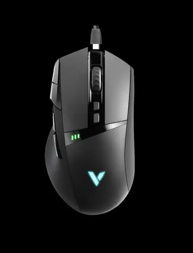 MOUSE GAMER SEM FIO RECARREGÁVEL RGB 10000 DPI - RAPOO VT350