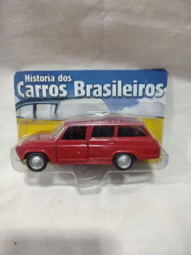 Miniatura Chevrolet Veraneio História dos Carros Brasileiros Lacrado