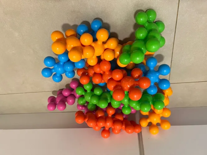 Blocos de montar coloridos