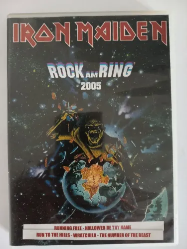 Dvd Iron Maiden Rock And Ring 2005