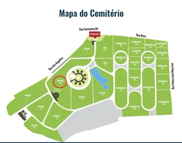 Vendo Jazigo no Cemitério Parque da Colina