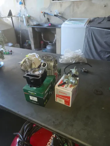 Kit completo de 90cc pra Dafra Zig50