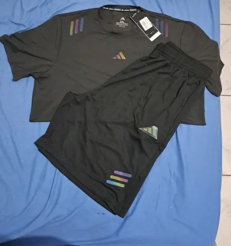 Conjunto Adidas Refletivo - Masculino tamanho 2XL mas veste G