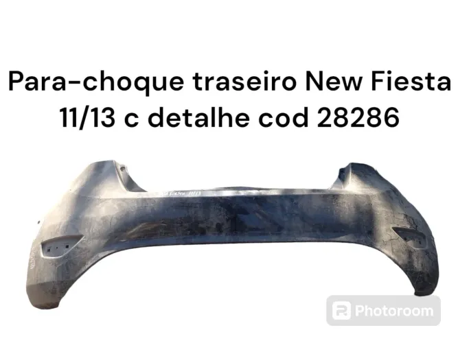 Para-choque Traseiro New Fiesta 11/13