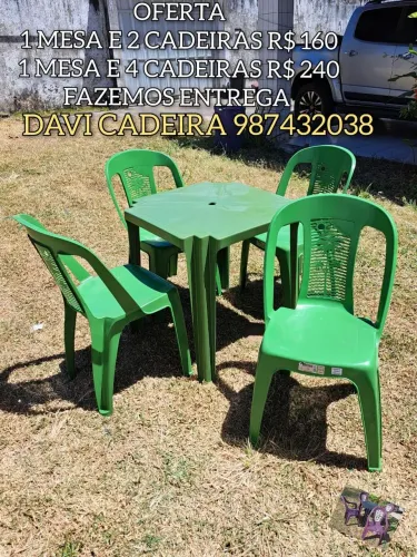 CADEIRA VERDE SJWMD YSME UDM ENTREGO HOJE