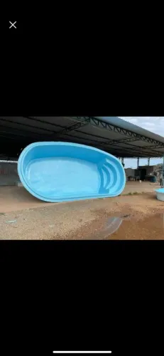 Piscina de Fibra Oval, Ideal para seu Lazer! PROMOÇÃO 