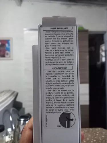 Resistência geladeira Electrolux DM 84X