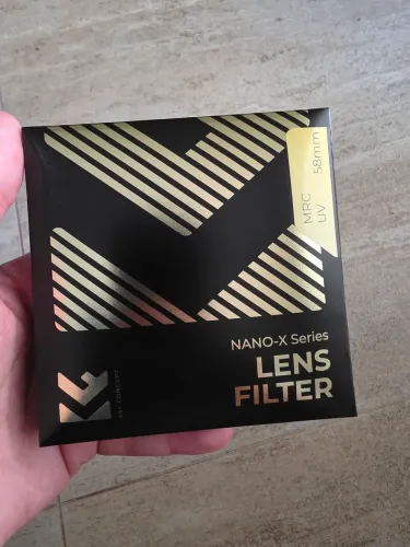 Filtro de Lente K&F Concept NANO-X Series 58mm