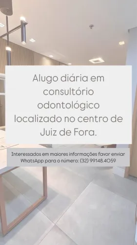 Aluguel diária consultório odontológico