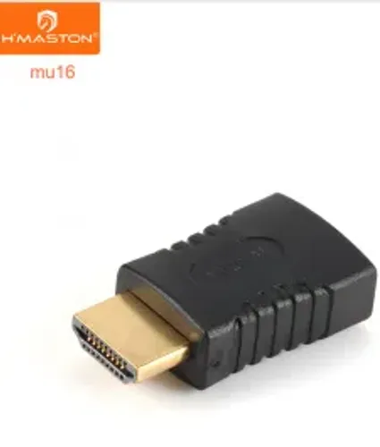 Adaptador Conector HDMI Macho Para HDMI Fêmea MU-16