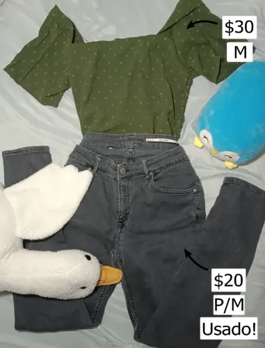 Blusa de manga verde bordada