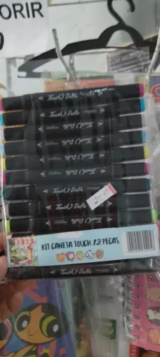 Kit caneta touch 12 peças 