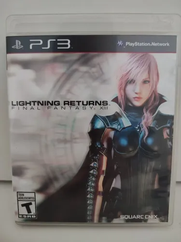 Final Fantasy XIII Lightning Returns PS3 Playstation 3 Usado JRPG 