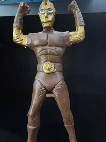Boneco de ação Spectreman Tokusatsu Resina 22cm