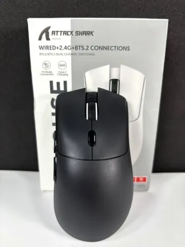 MOUSE GAMER ATTACK SHARK R1 ? 18000 DPI AJUSTÁVEL