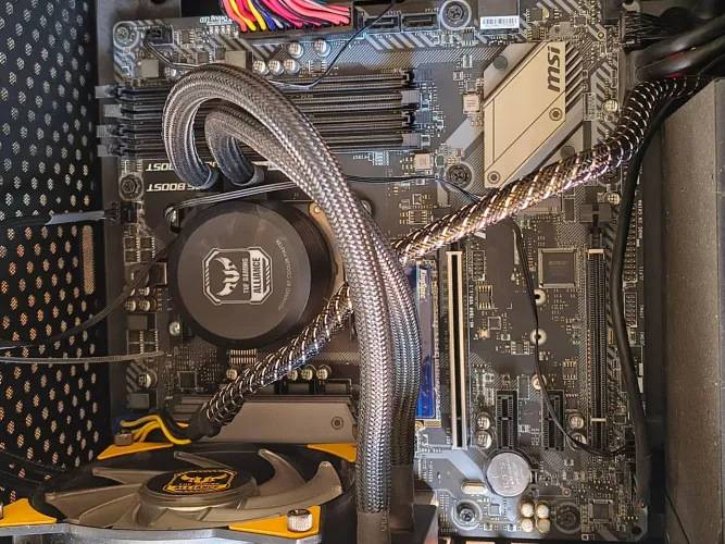 Kit Placa Mãe MSI b450 Mortar + raizen 7 1700